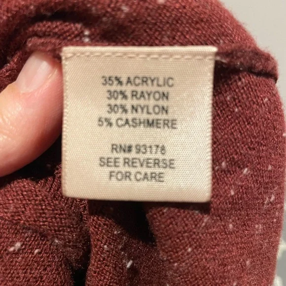 Philosophy Cashmere Blend Cold Shoulder Sweater Dress - Picture 3 of 6